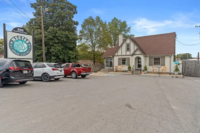 a car parked in front of house