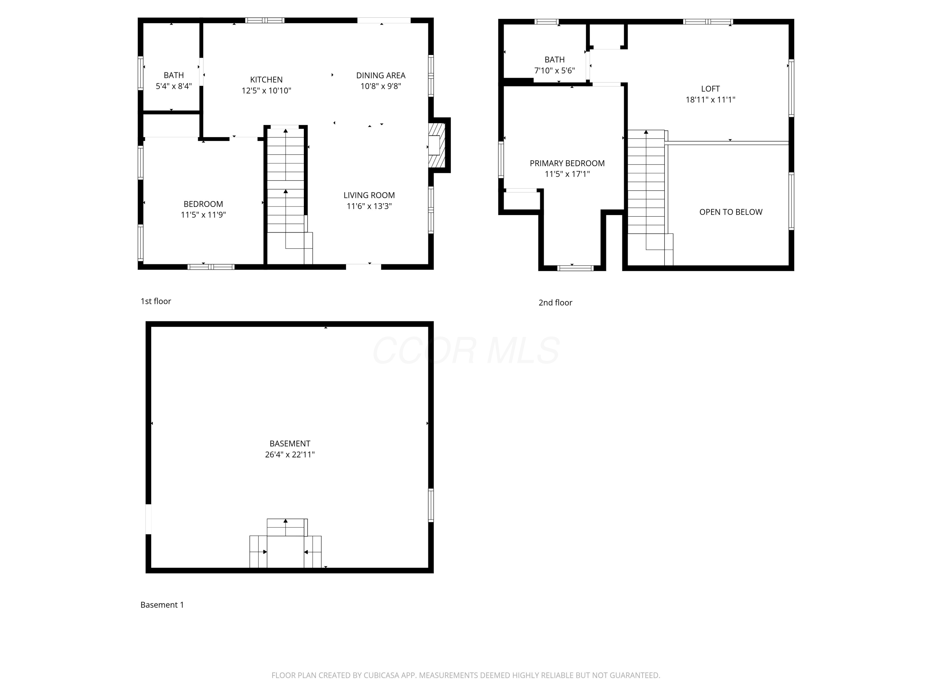 15399 Clapper Hollow Road Laurelville, OH 43135 - Photo 61 of 61 Floor Plan Overview - 15399 Clapper Hollow Rd *Floor plan and measurements are approximate and not guaranteed. Buyers should verify all dimensions.