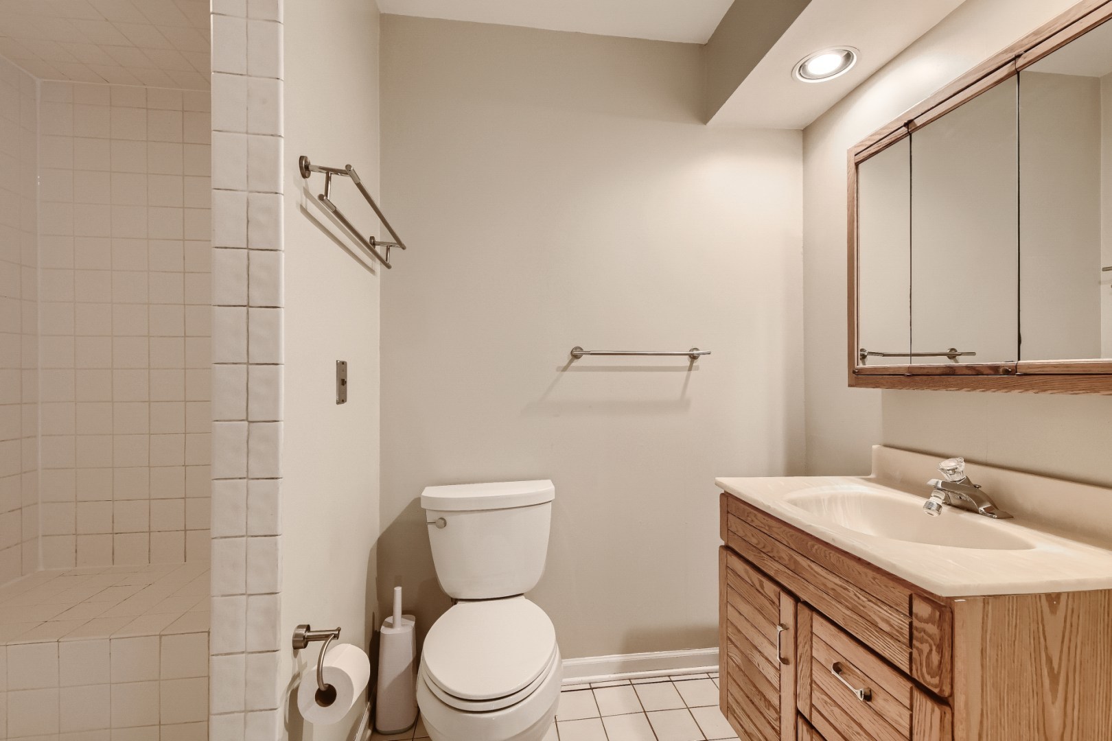 1750 Elliott Street Park Ridge, IL 60068 - Photo 14 of 22 a bathroom with a sink a toilet and shower