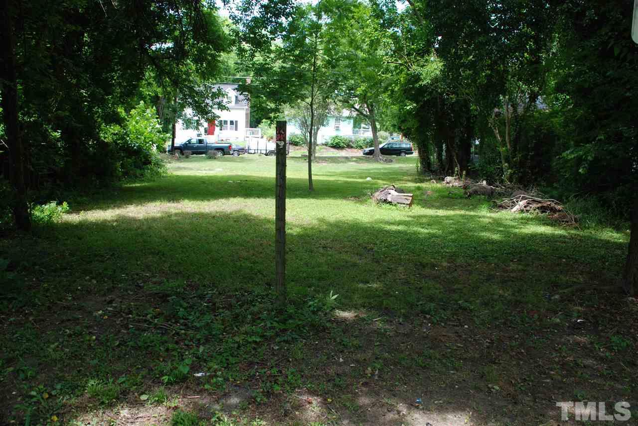 532 Bragg Street Raleigh, NC 27610 - Photo 3 of 4 A view from the back yard of the lot near the Greenway, looking towards Bragg Street.
