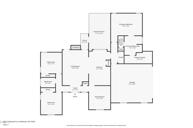$369,000 | 2036 Landmark Drive, Franklinton, NC 27525