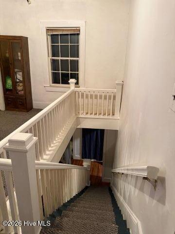672 Main Street Aurora, NC 27806 - Photo 15 of 27 Stairwell upstairs