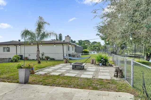 a view of a house with a patio