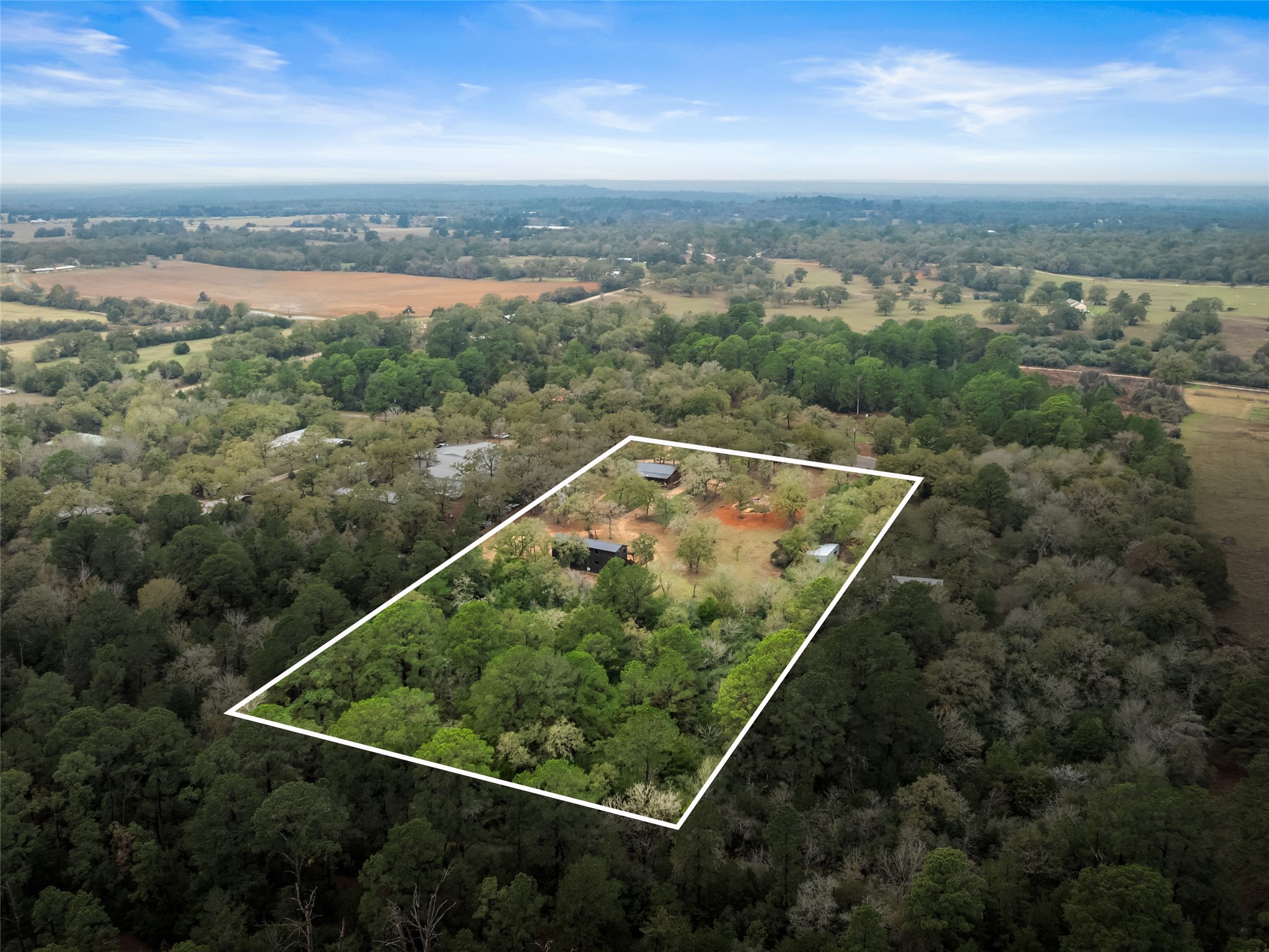 127 Marina Road Smithville, TX 78957 - Photo 37 of 40 an aerial view of house with yard