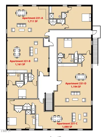 $900 | 231 North Chatham Avenue, Unit D, Siler City, NC 27344