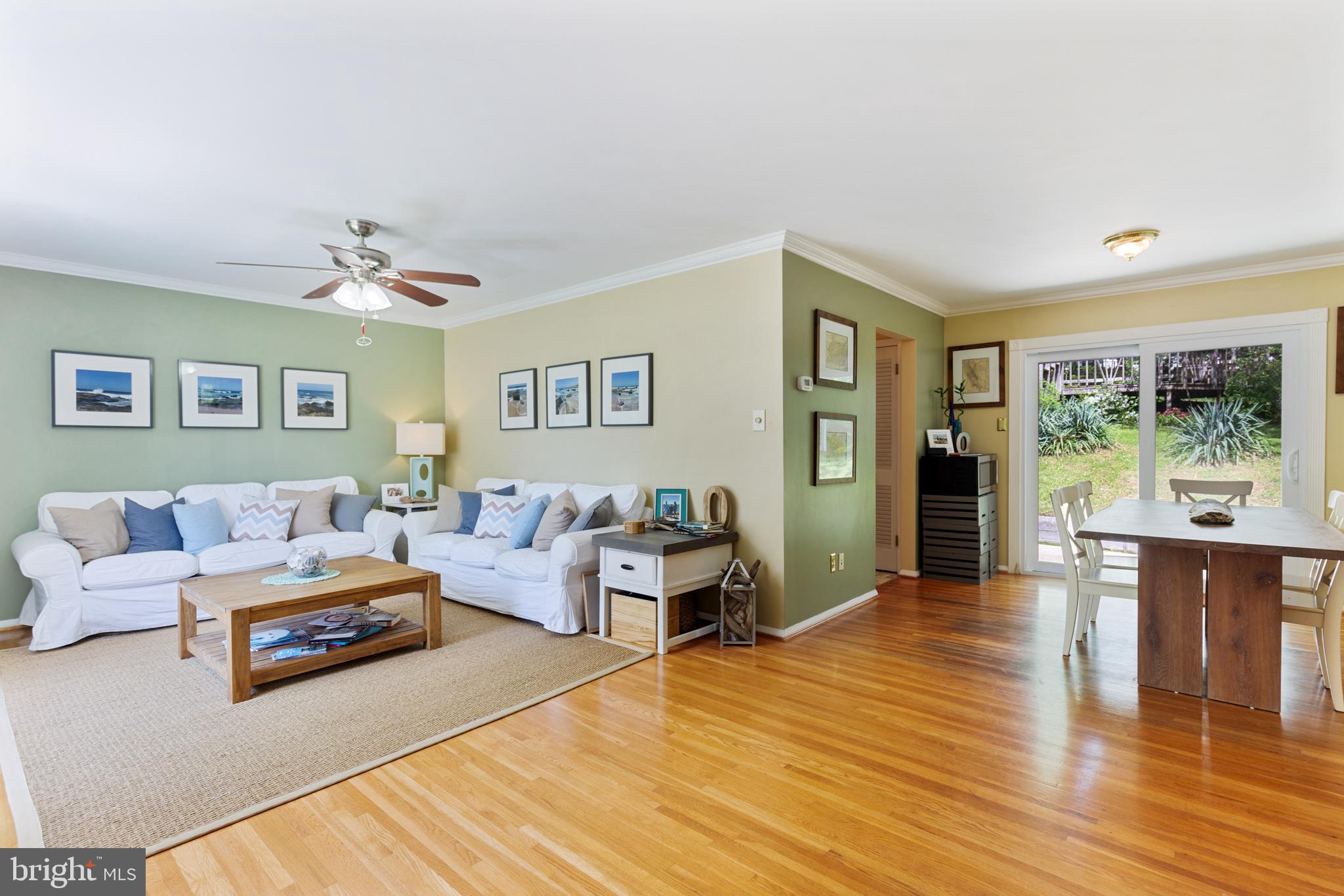 7020 Hadlow Drive Springfield, VA 22152 - Photo 5 of 29 a living room with furniture and a wooden floor