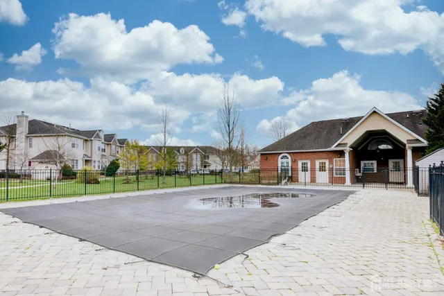 a view of outdoor space with playground