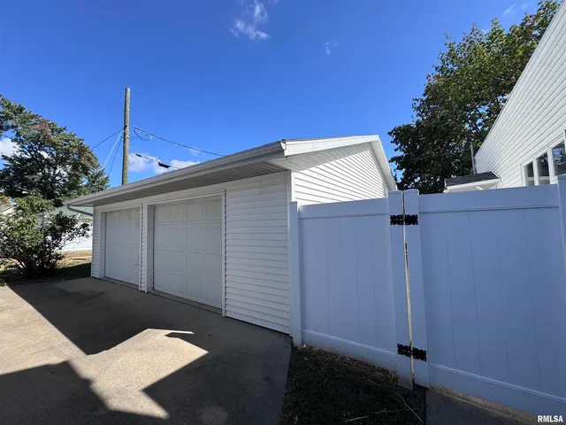 a backyard of a house