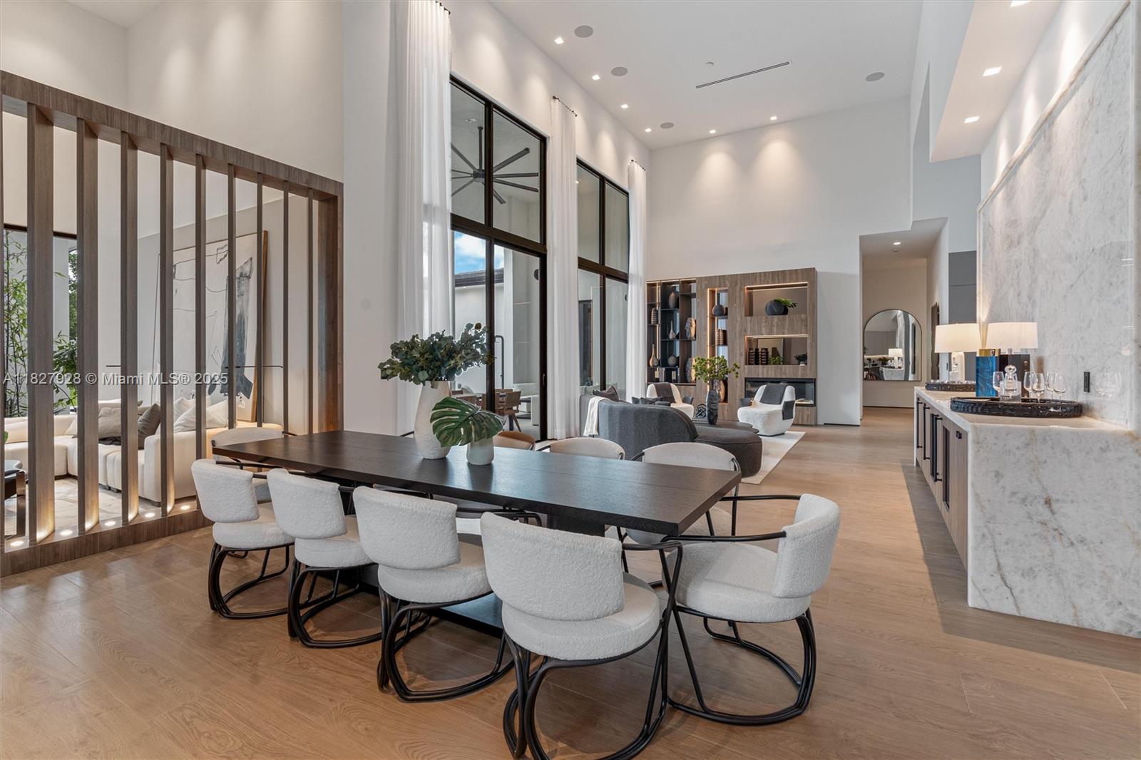 1520 Southwest 149th Terrace Fort Lauderdale, FL 33325 - Photo 27 of 80 a dining room with furniture and wooden floor
