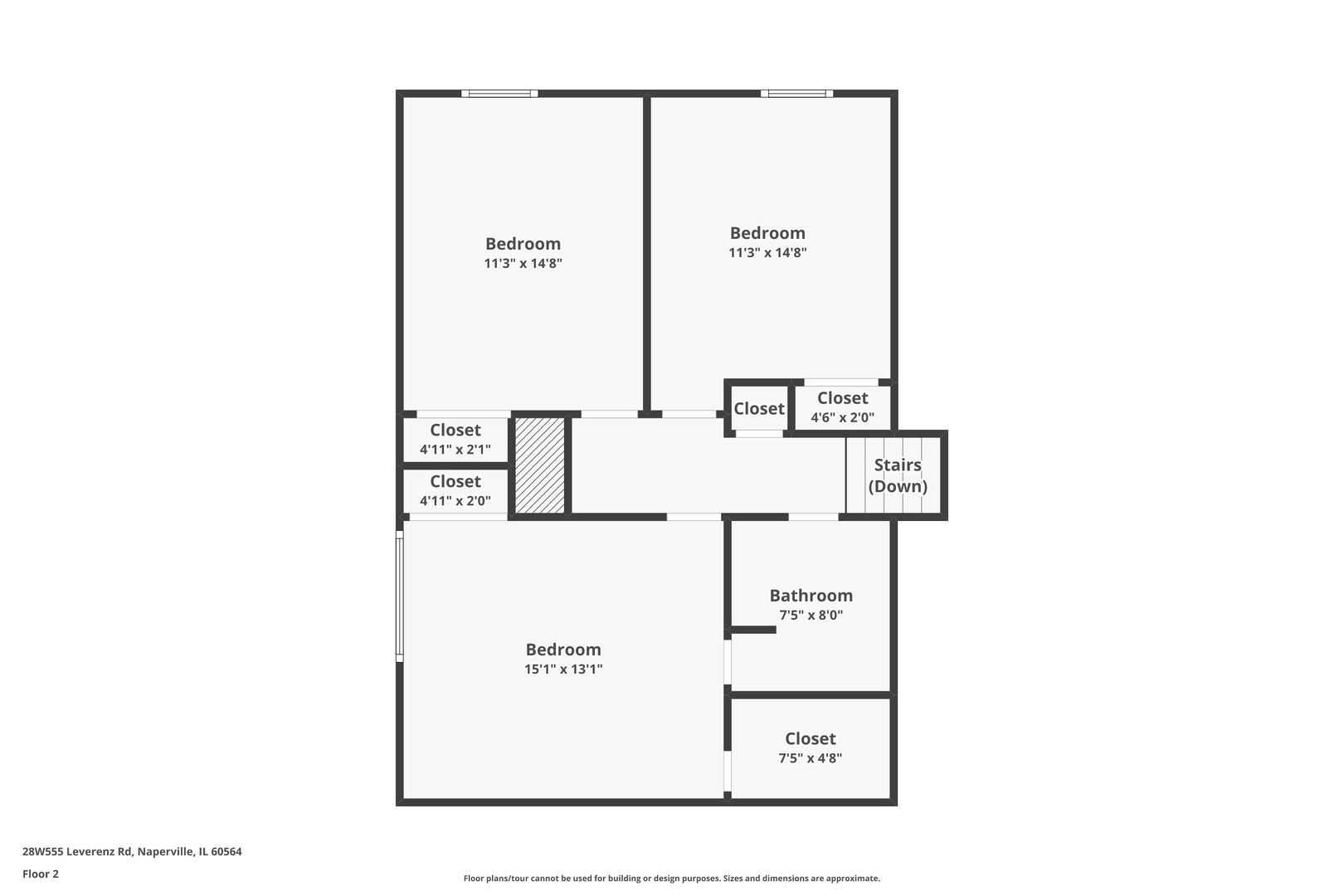 28W555 Leverenz Road Naperville, IL 60564 - Photo 23 of 24 a picture of floor plan