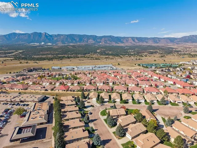 view of city and mountain