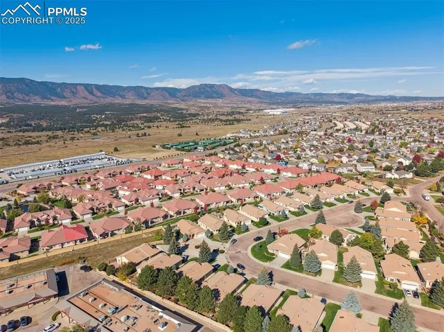 view of city and mountain