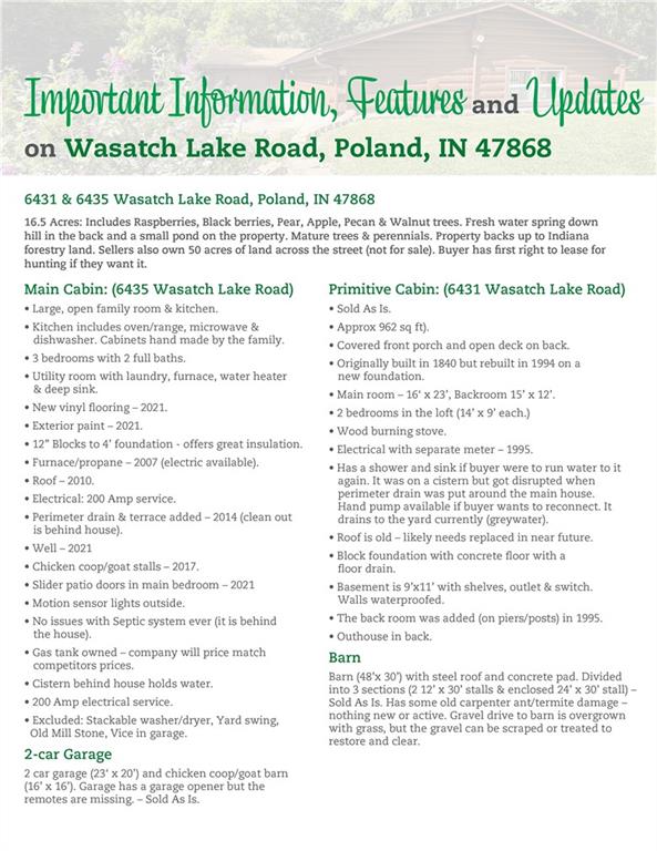 6435 Wasatch Lake Road Poland, IN 47868 - Photo 59 of 59