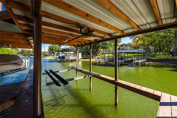 a view of a swimming pool