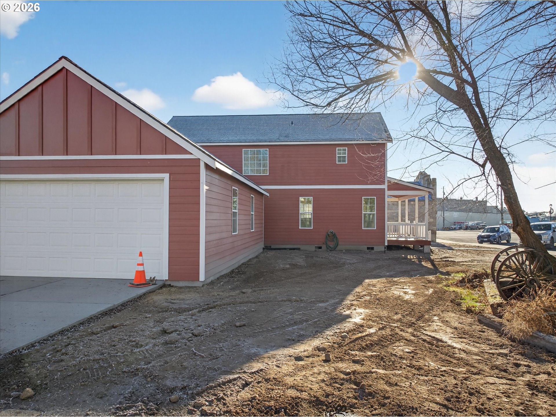 230 E Street North Powder, OR 97867 - Photo 27 of 34 a view of a house with a snow in the yard