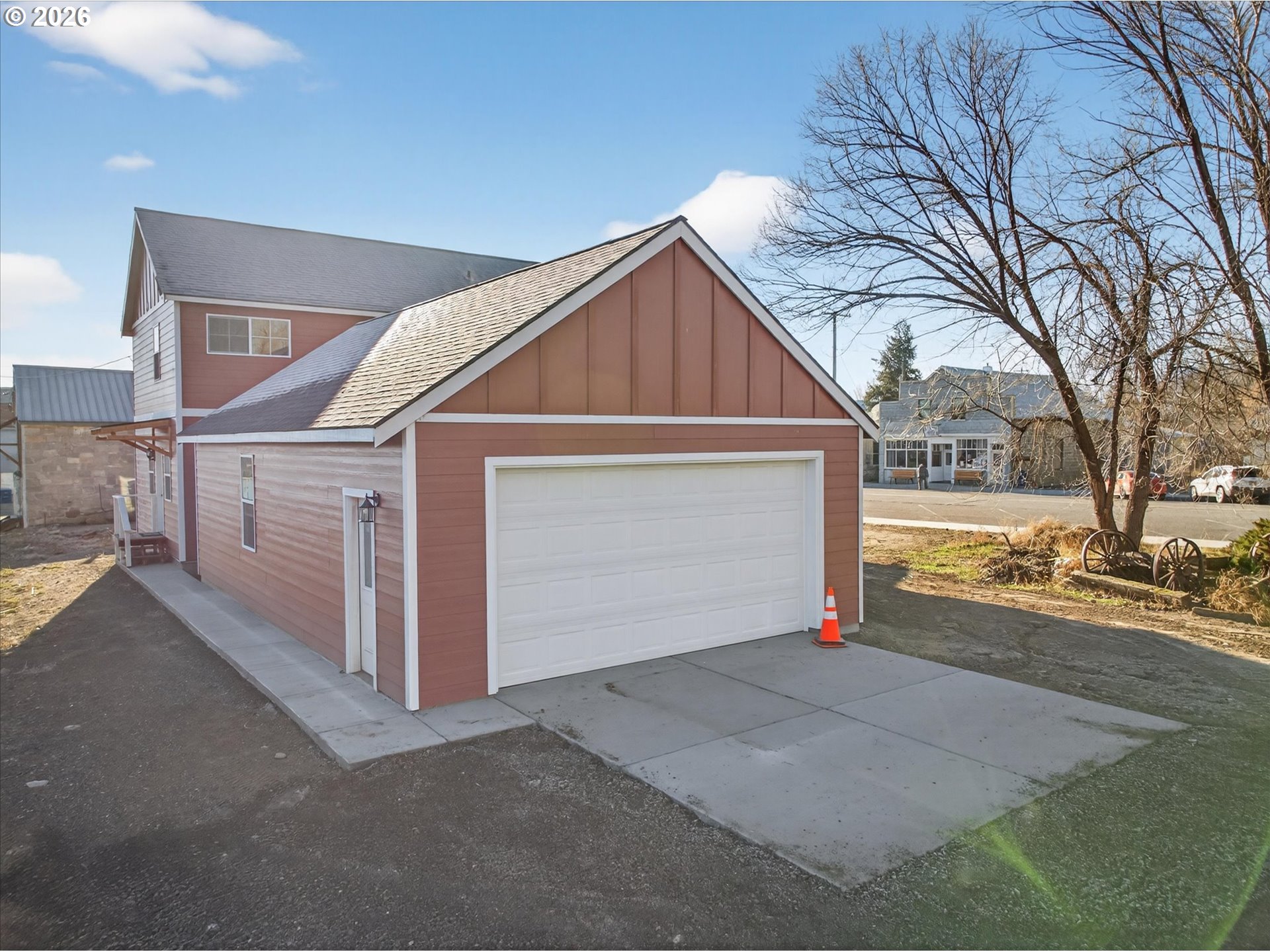 230 E Street North Powder, OR 97867 - Photo 32 of 34 a view of a house with a garage