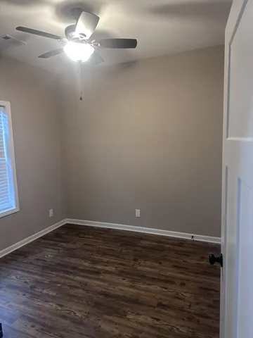 wooden floor in an empty room
