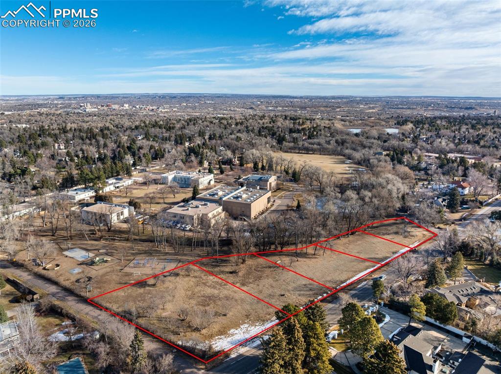 Pourtales Road Colorado Springs, CO 80906 - Photo 9 of 44 an aerial view of a city