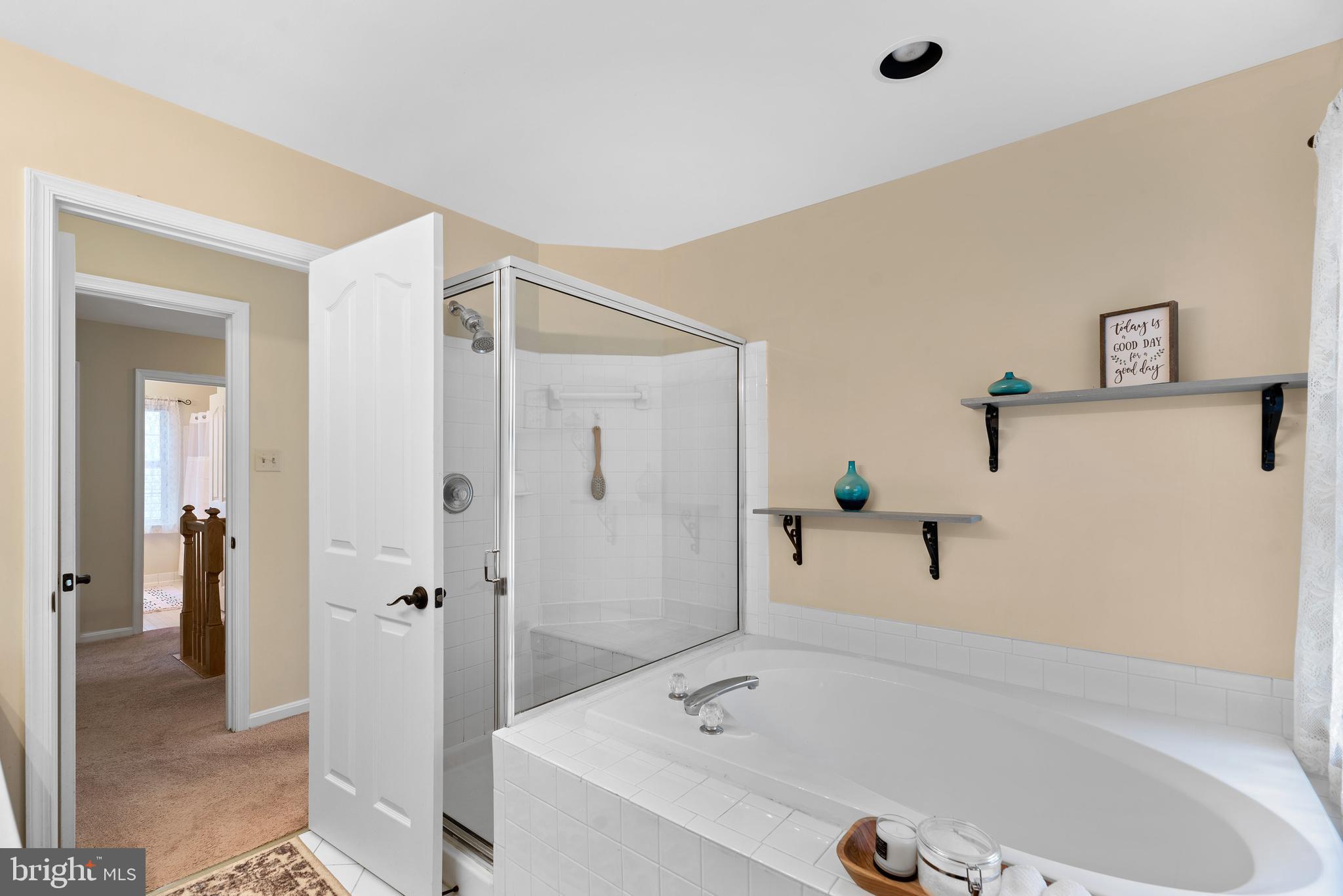6441 Empty Song Road Columbia, MD 21044 - Photo 28 of 44 Soaking tub & separate shower