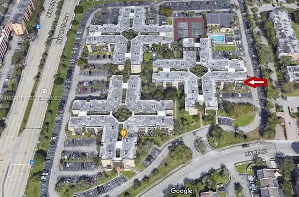 an aerial view of city