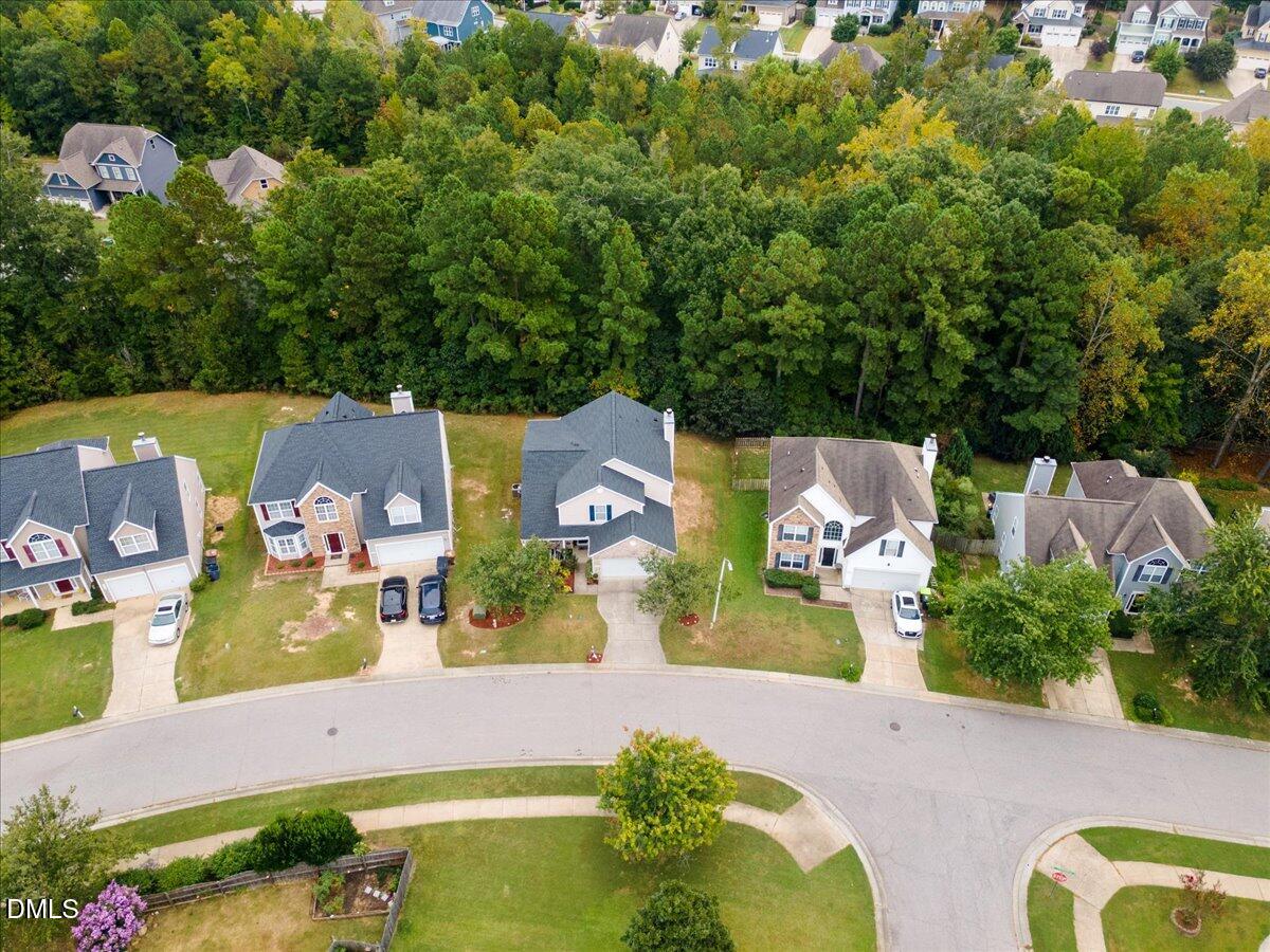 505 Pyracantha Drive Holly Springs, NC 27540 - Photo 32 of 41 an aerial view of a house with yard swimming pool and outdoor seating
