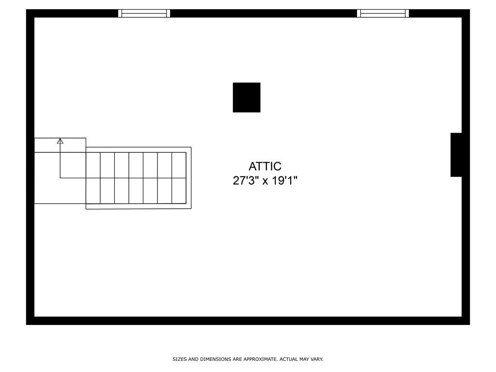 19 Powell Street Northampton, MA 01062 - Photo 40 of 40 a black and white photo of a floor plan