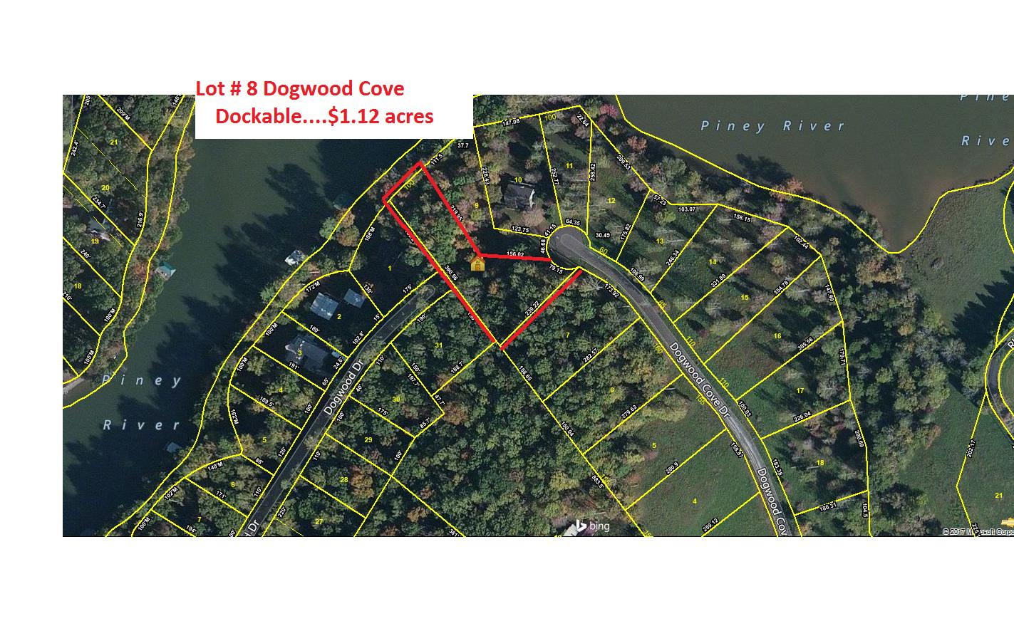 Lot 08 Dogwood Cove Road Spring City, TN 37381 - Photo 4 of 4 Aerial Lot 8 DWC