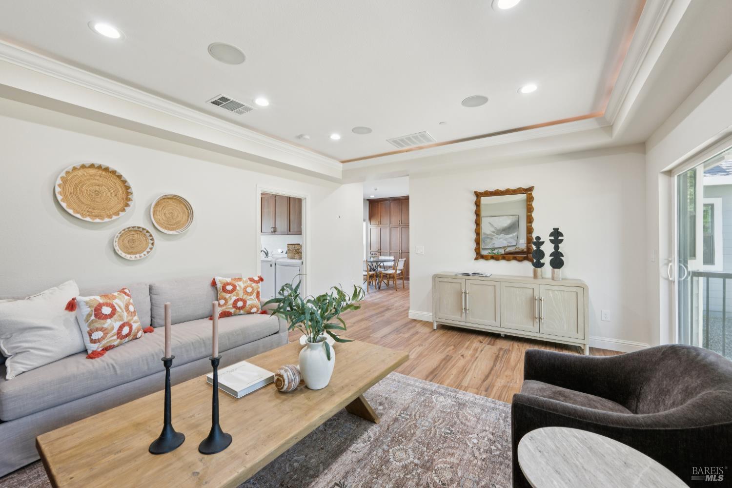 4665 Upper Ridge Road Santa Rosa, CA 95404 - Photo 19 of 71 a living room with furniture and a large window