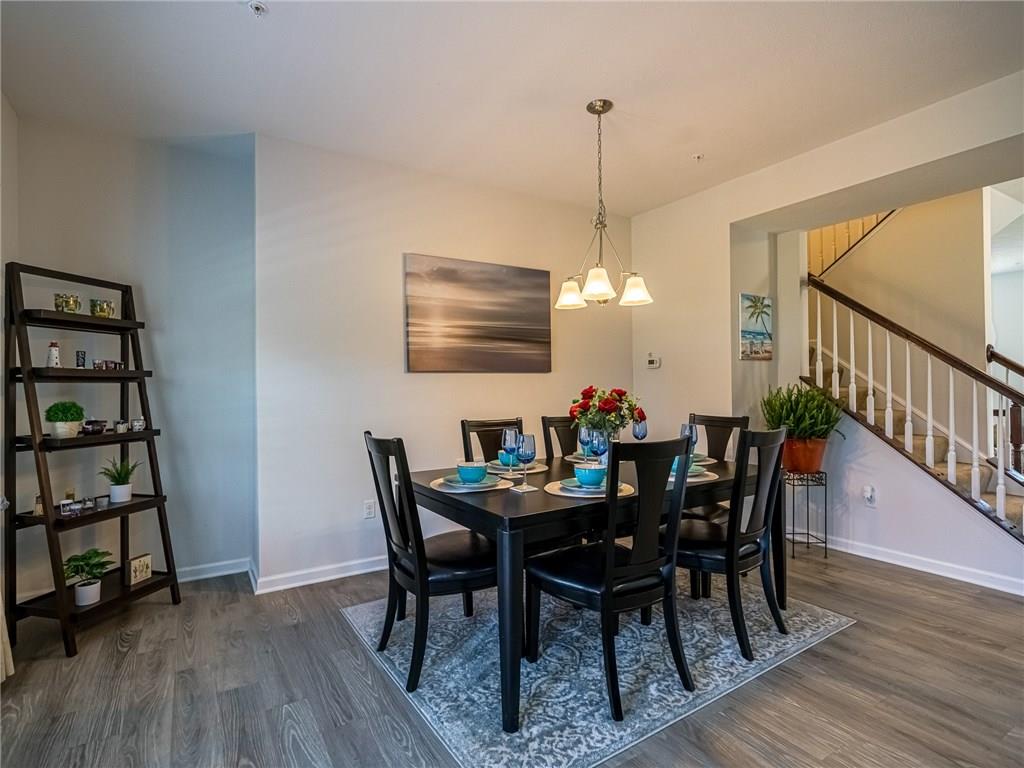 319 Rosecliff Road Wexford, PA 15090 - Photo 13 of 25 Dining Room Features Chandelier, Neutral Paint and Luxury Flooring