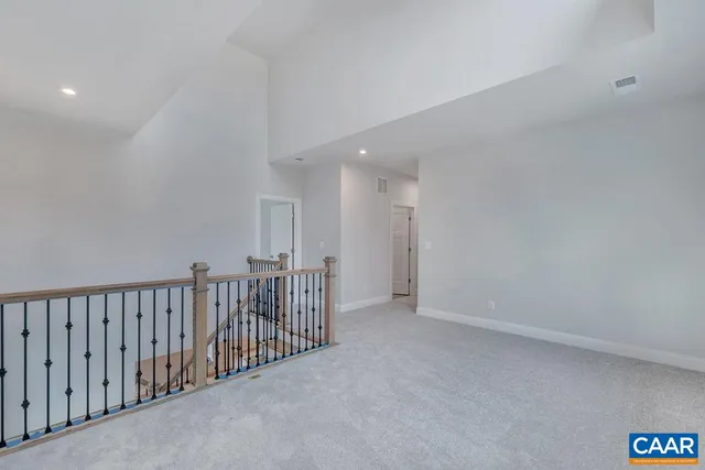 a white bath tub sitting in a bathroom