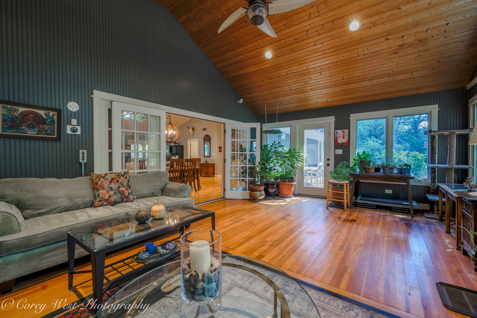 11N226 Peplow Road Hampshire, IL 60140 - Photo 22 of 44 a living room with furniture and a wooden floor