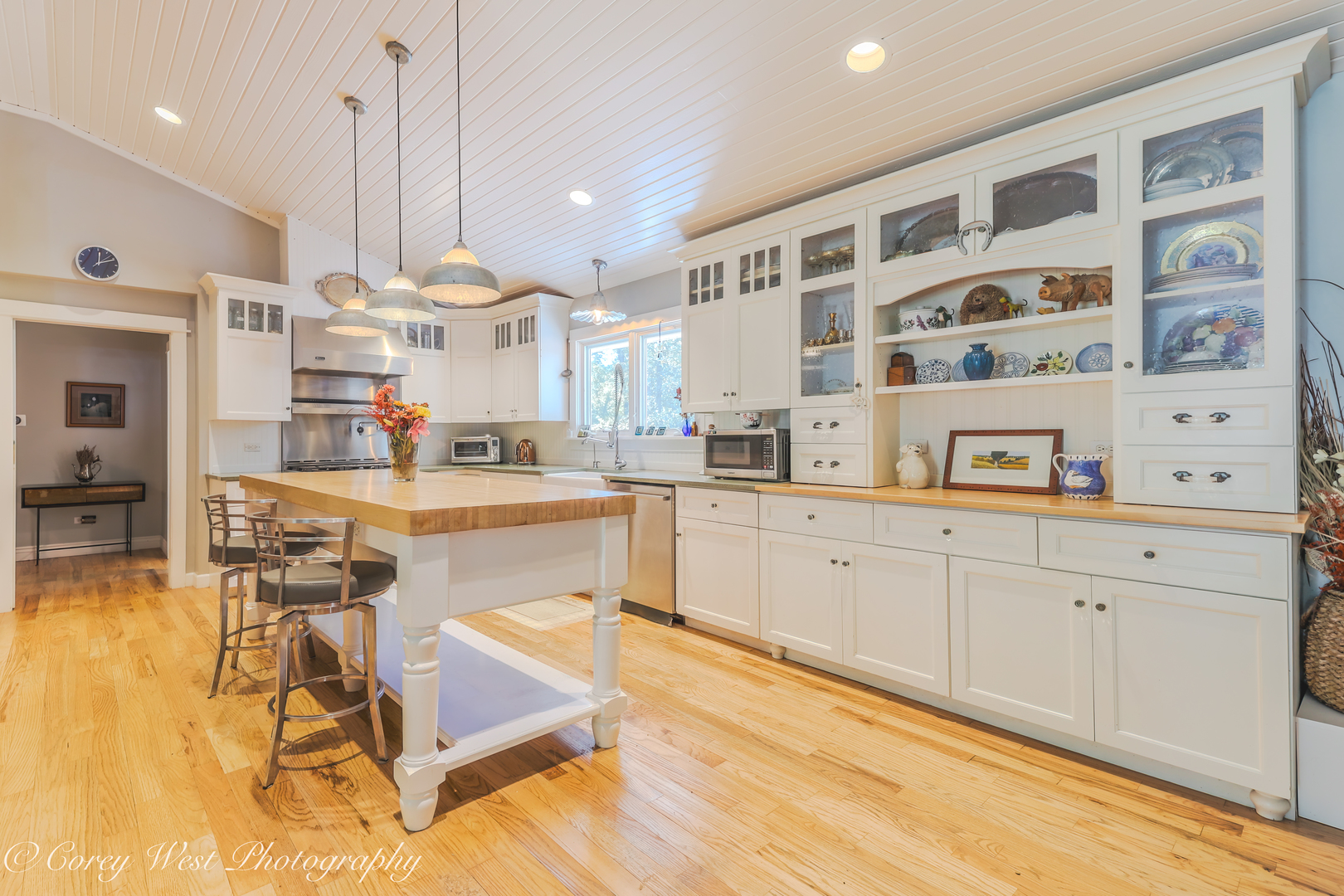 11N226 Peplow Road Hampshire, IL 60140 - Photo 5 of 44 a kitchen with stainless steel appliances kitchen island granite countertop a sink and cabinets