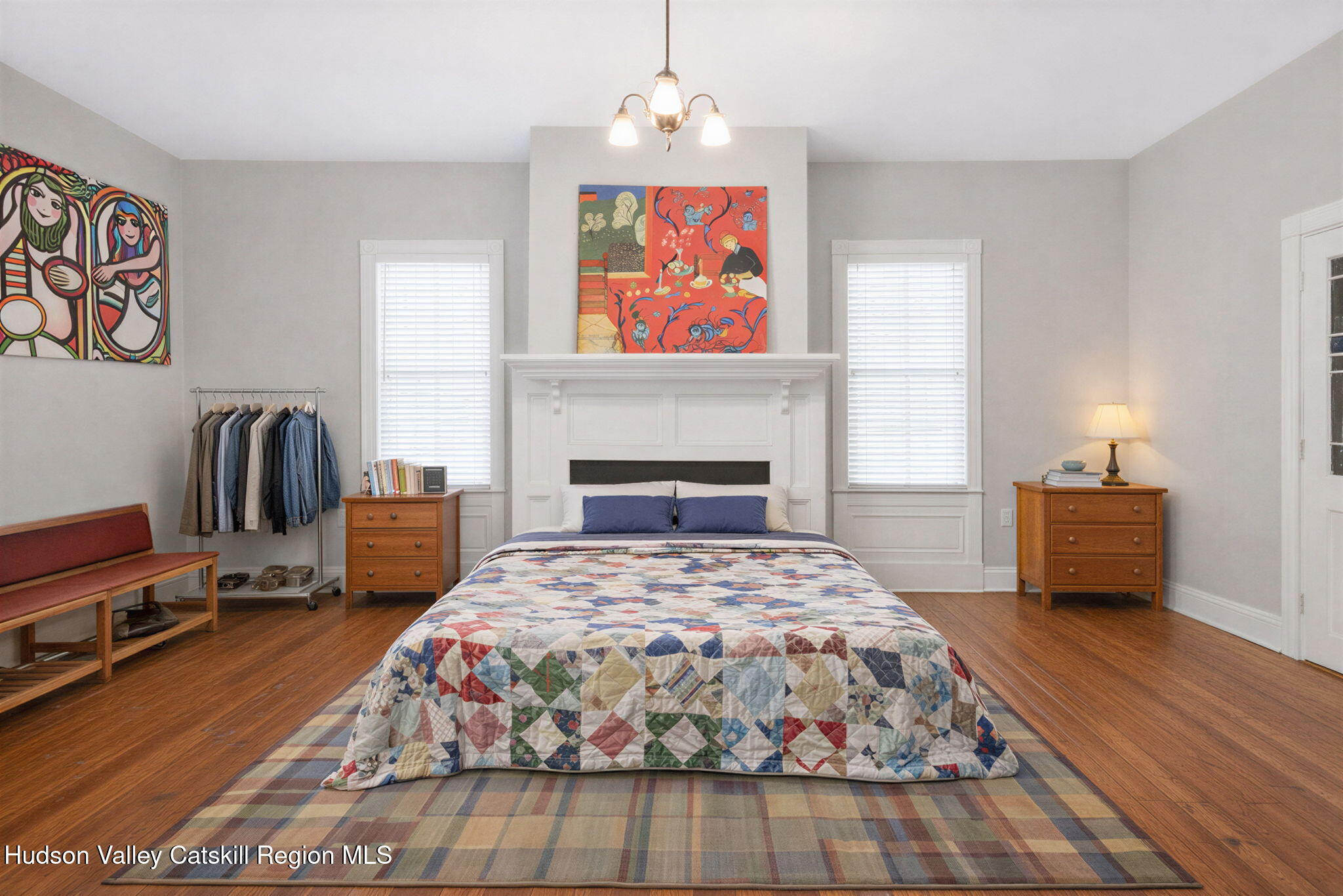 13 South Franklin Street, Unit 3 Athens, NY 12015 - Photo 31 of 55 a bedroom with a bed and a view of bedroom