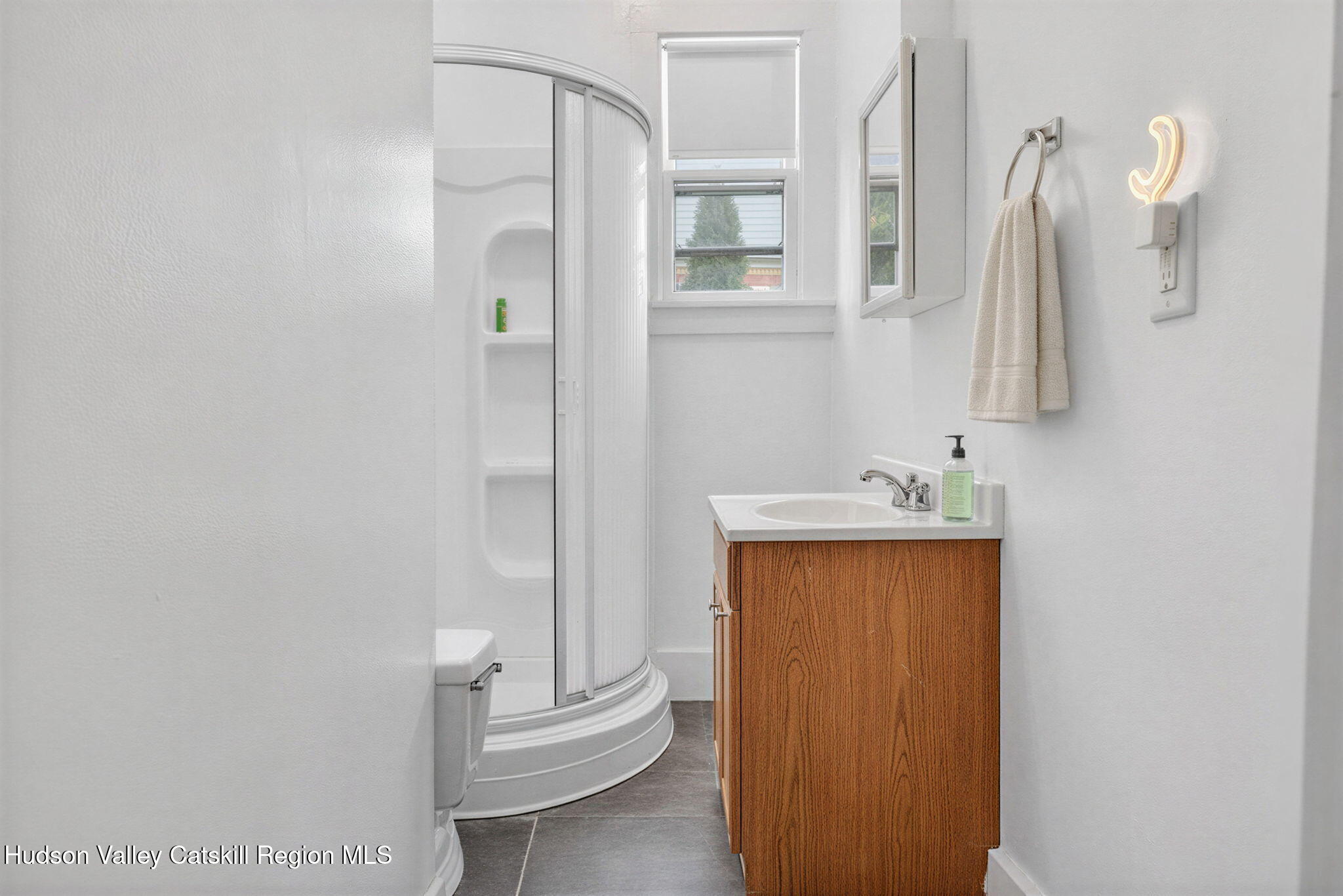 13 South Franklin Street, Unit 3 Athens, NY 12015 - Photo 9 of 55 a bathroom with a sink a toilet and shower