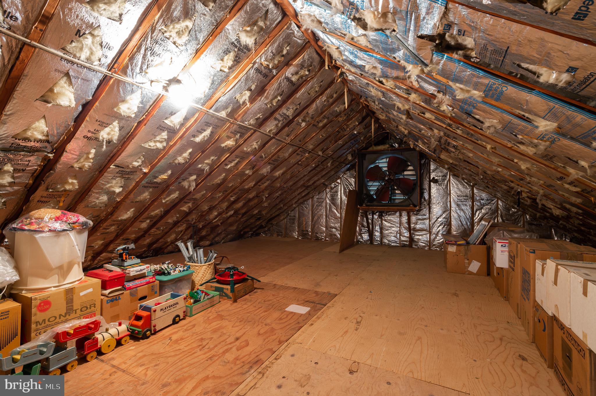 29 Wilson Road Princeton, NJ 08540 - Photo 21 of 25 Unfinished Attic Space