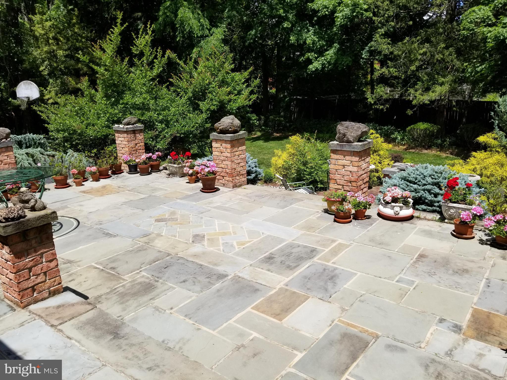 29 Wilson Road Princeton, NJ 08540 - Photo 4 of 25 Stone Patio and Back yard views w/firepit