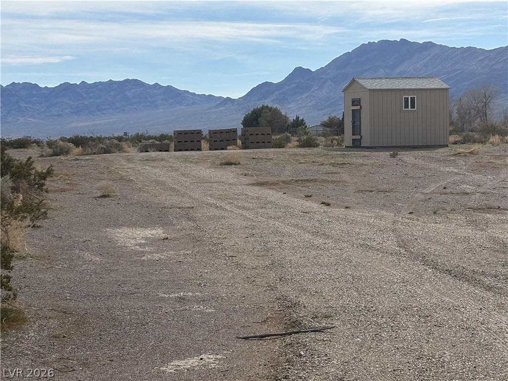 1719 Vassar Road Amargosa Valley, NV 89020 - Photo 6 of 9 going toward the shed towards the south