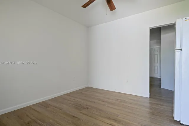 wooden floor in an empty room