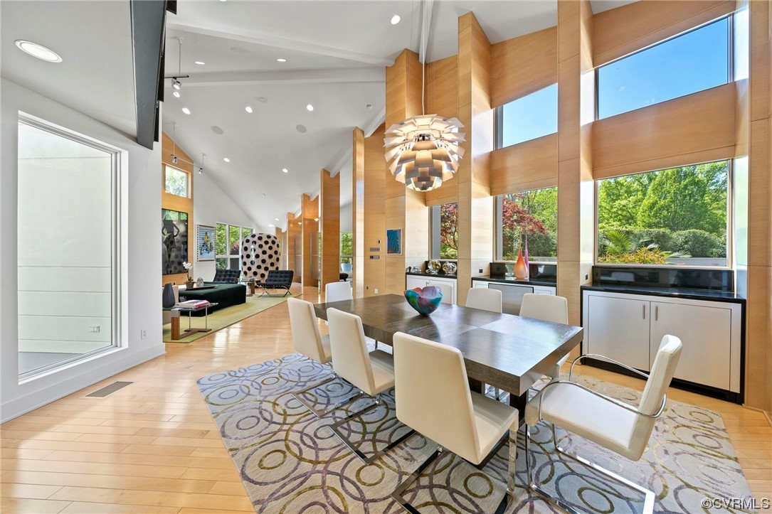 640 Walsing Drive Henrico, VA 23229 - Photo 6 of 37 a living room with fireplace furniture and a large window