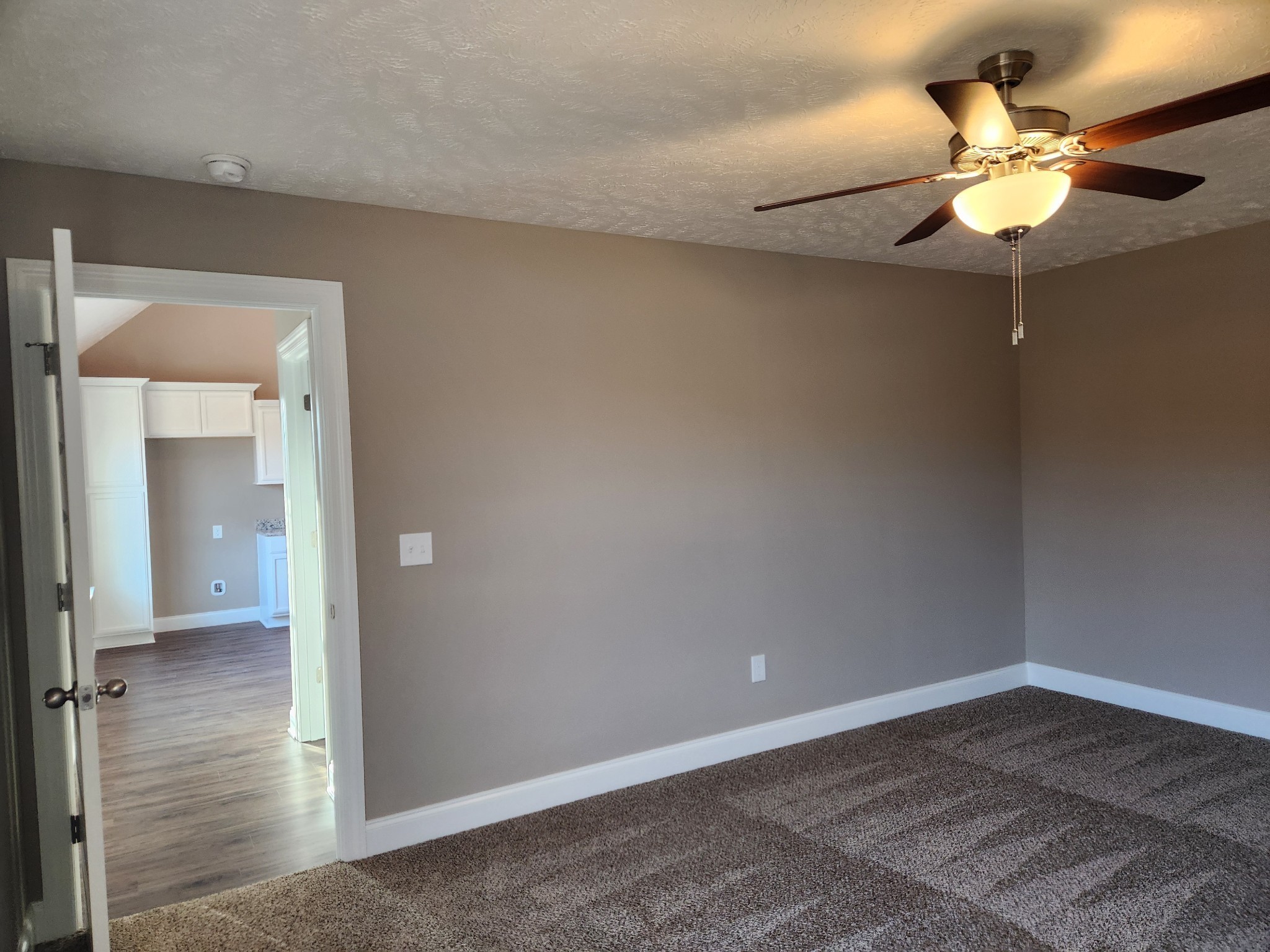 2005 Haystack Court Christiana, TN 37037 - Photo 35 of 59 Extra Wall Space and Ceiling Fan in the Primary Bedroom.
