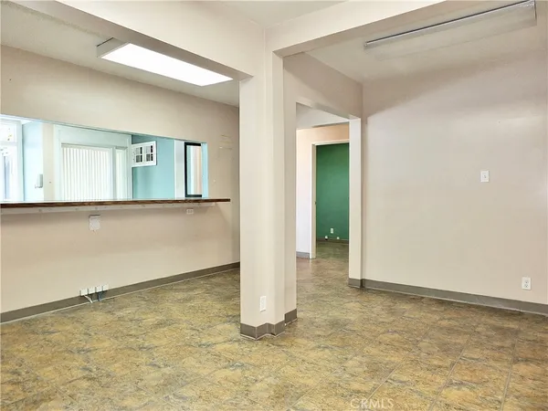 a view of a small space