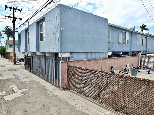 a car parked in front of a house