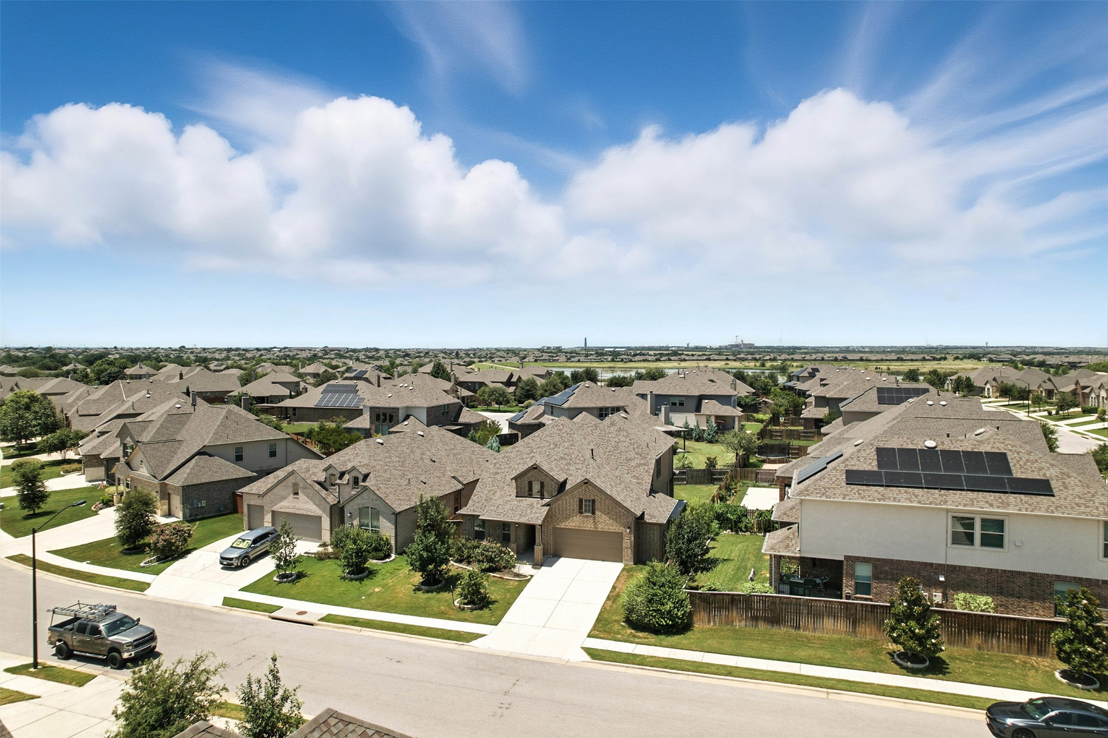 3054 Columbus Loop Round Rock, TX 78665 - Photo 29 of 40 Aerial view of residential area