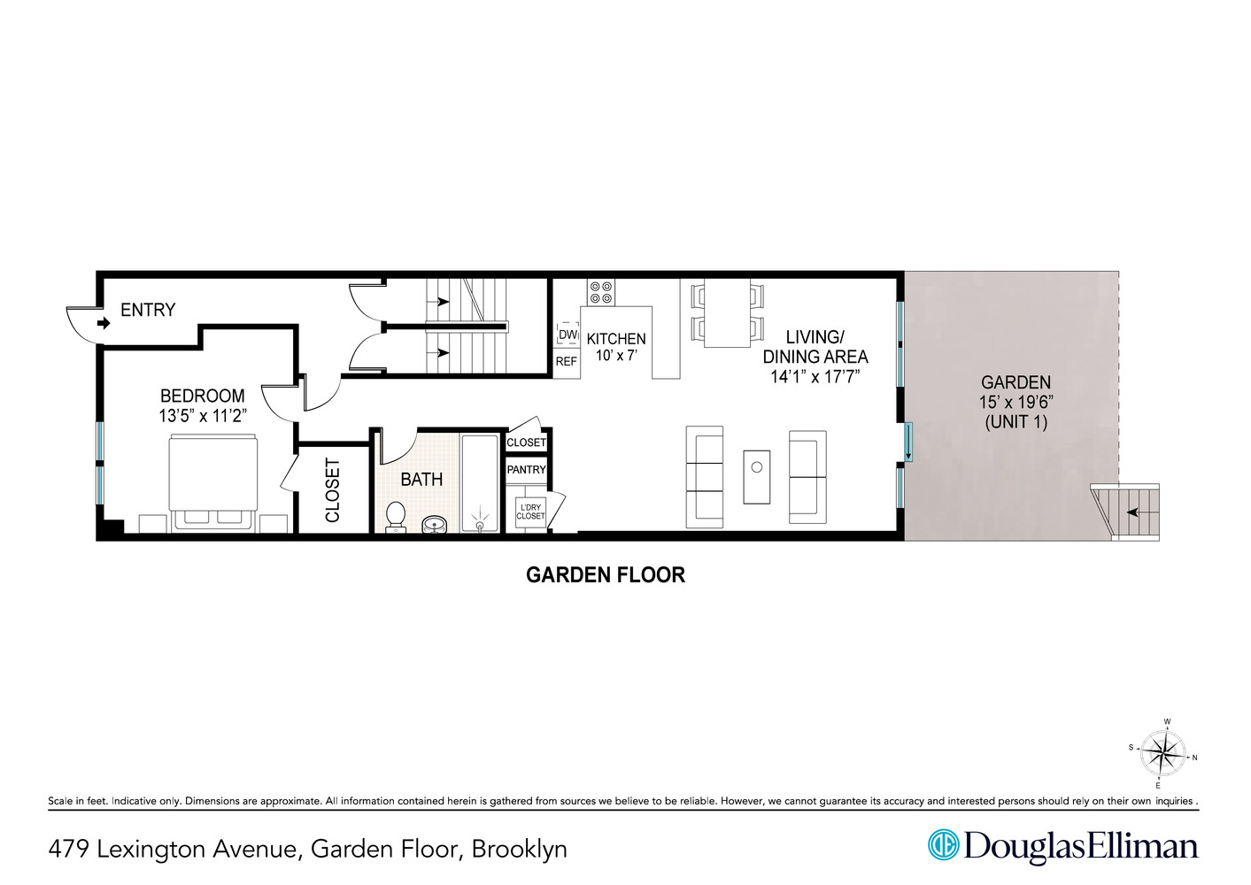 479 Lexington Avenue, Unit GARDEN1A Brooklyn, NY 11221 - Photo 7 of 7