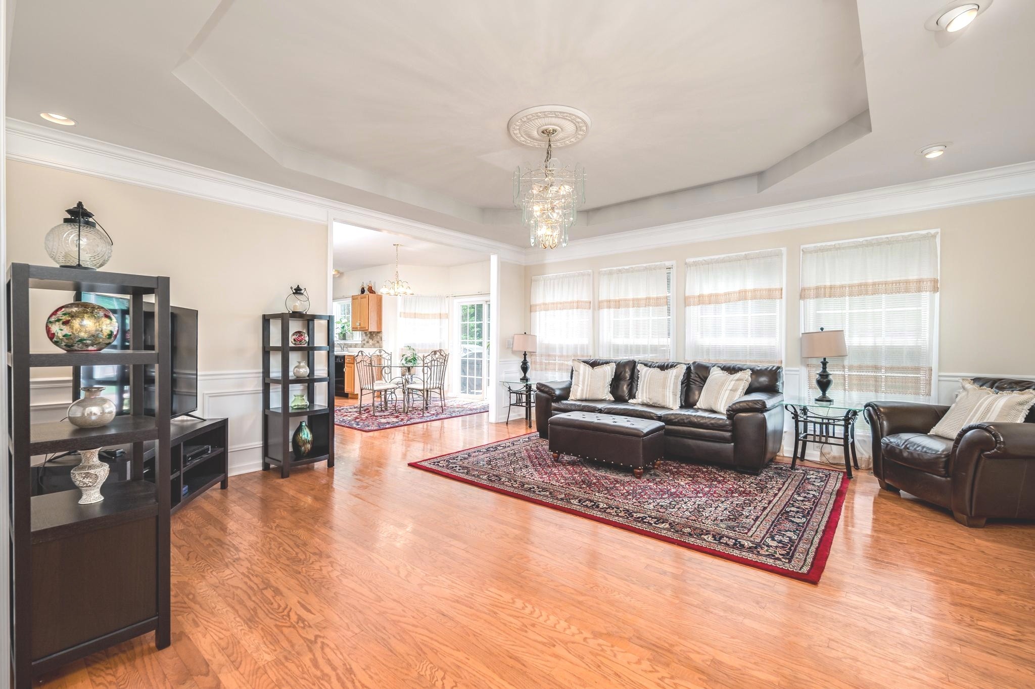 2901 Buckner Lane Spring Hill, TN 37174 - Photo 4 of 28 a living room with furniture hard wood floor and a rug