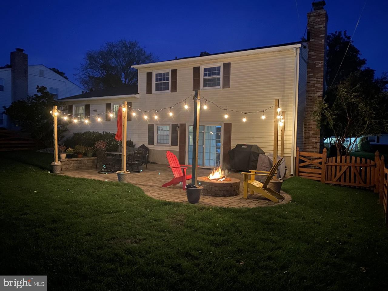 108 Ardoon Road Lutherville-Timonium, MD 21093 - Photo 30 of 36 Night View of Patio