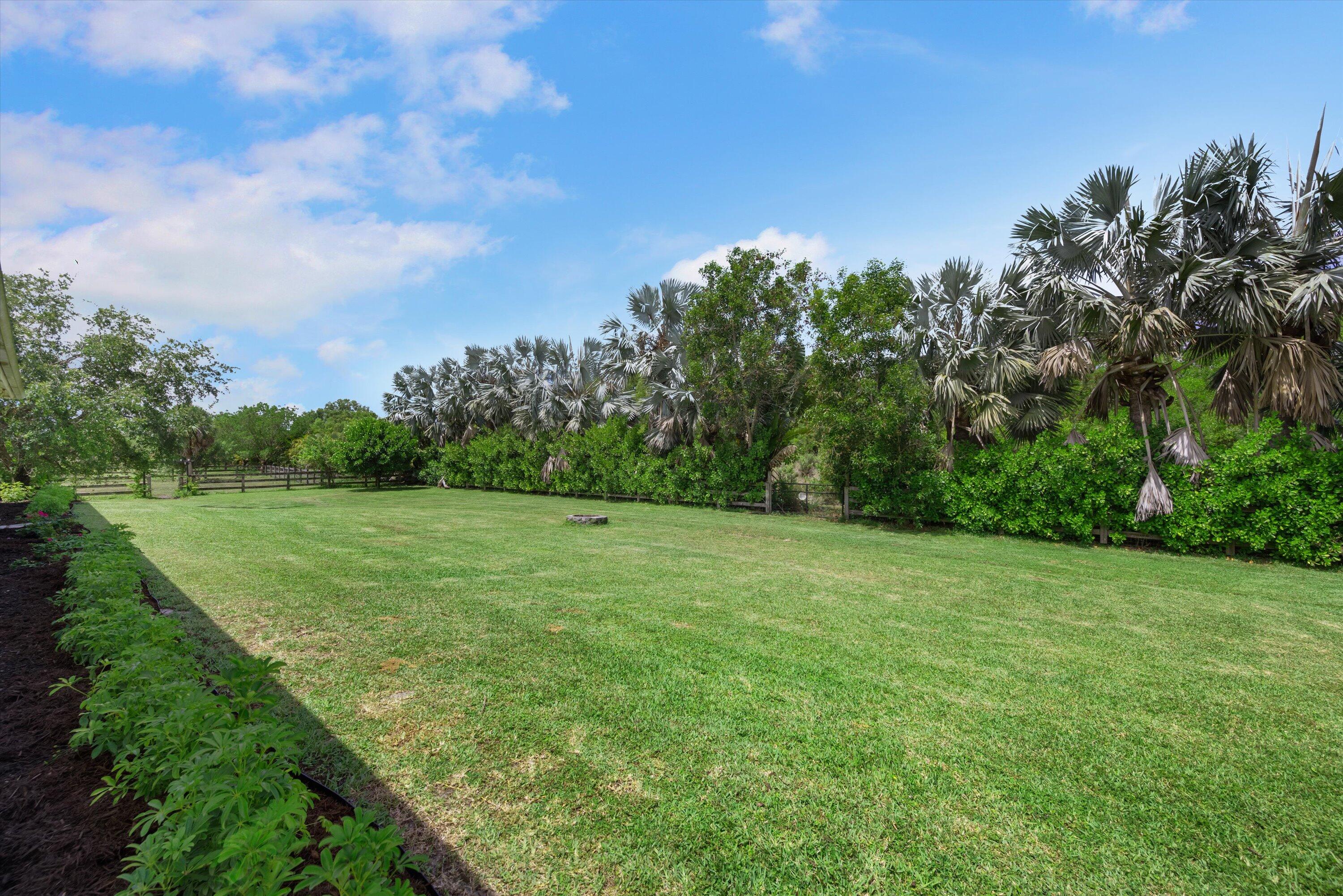 19986 Black Falcon Road Loxahatchee, FL 33470 - Photo 59 of 105 a view of a grassy field with trees in the background
