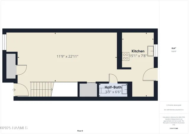 $950 | 201 High Meadows Boulevard, Unit 123, Lafayette, LA 70507