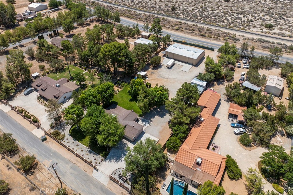 2883 Soledad Canyon Road Acton, CA 93510 - Photo 55 of 64 an aerial view of a house with a yard