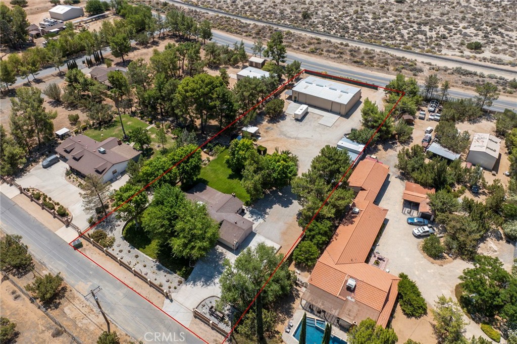 2883 Soledad Canyon Road Acton, CA 93510 - Photo 6 of 64 an aerial view of a city with lots of residential buildings
